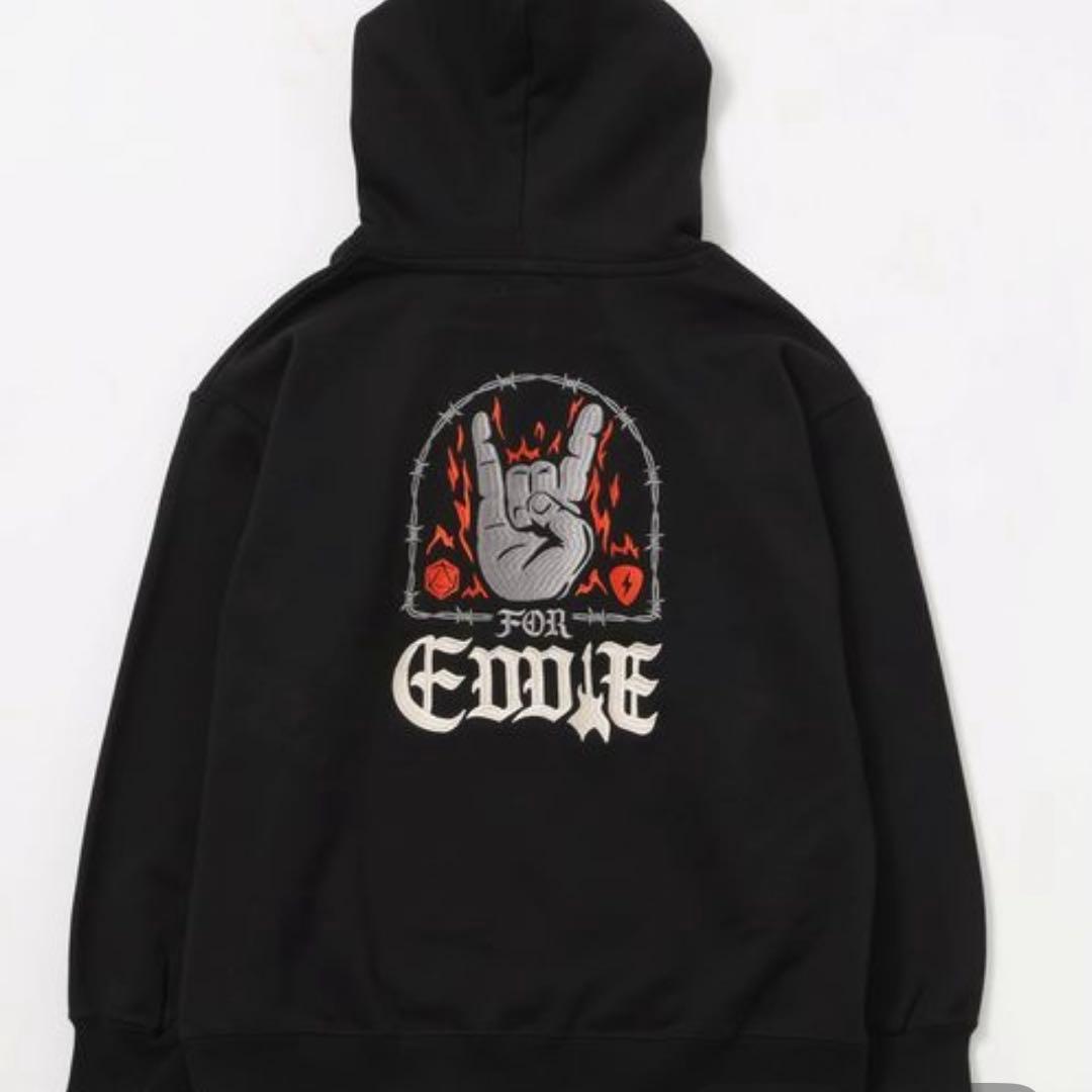 ニコアンド ストレンジャーシングス コラボグラフィックパーカー