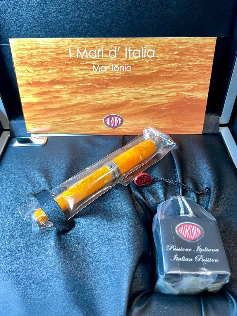 アウロラ　万年筆　マーレ・イオニア　M