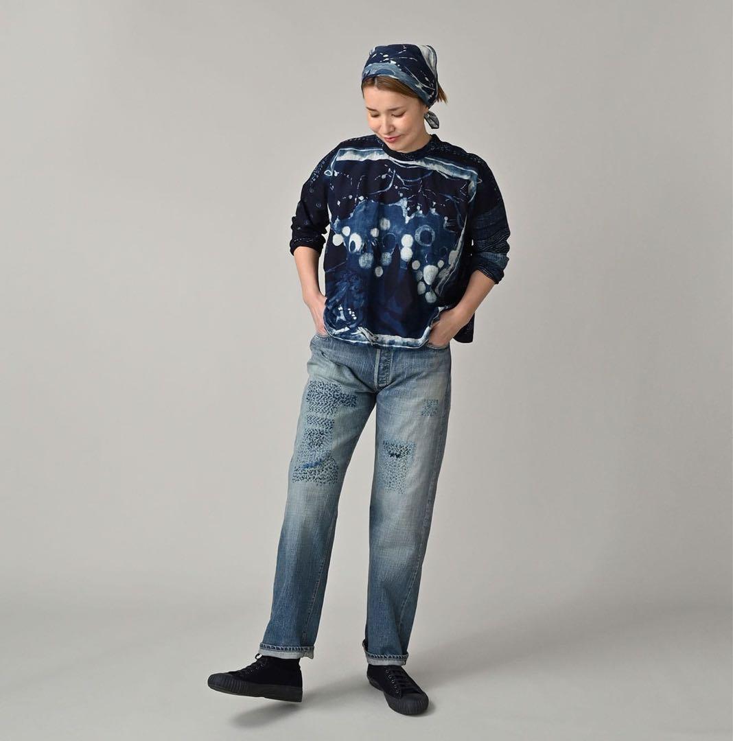 さ*ん様 45R 45rpm 再び6.5の空比古比女 遖加工（再び・刺し子）