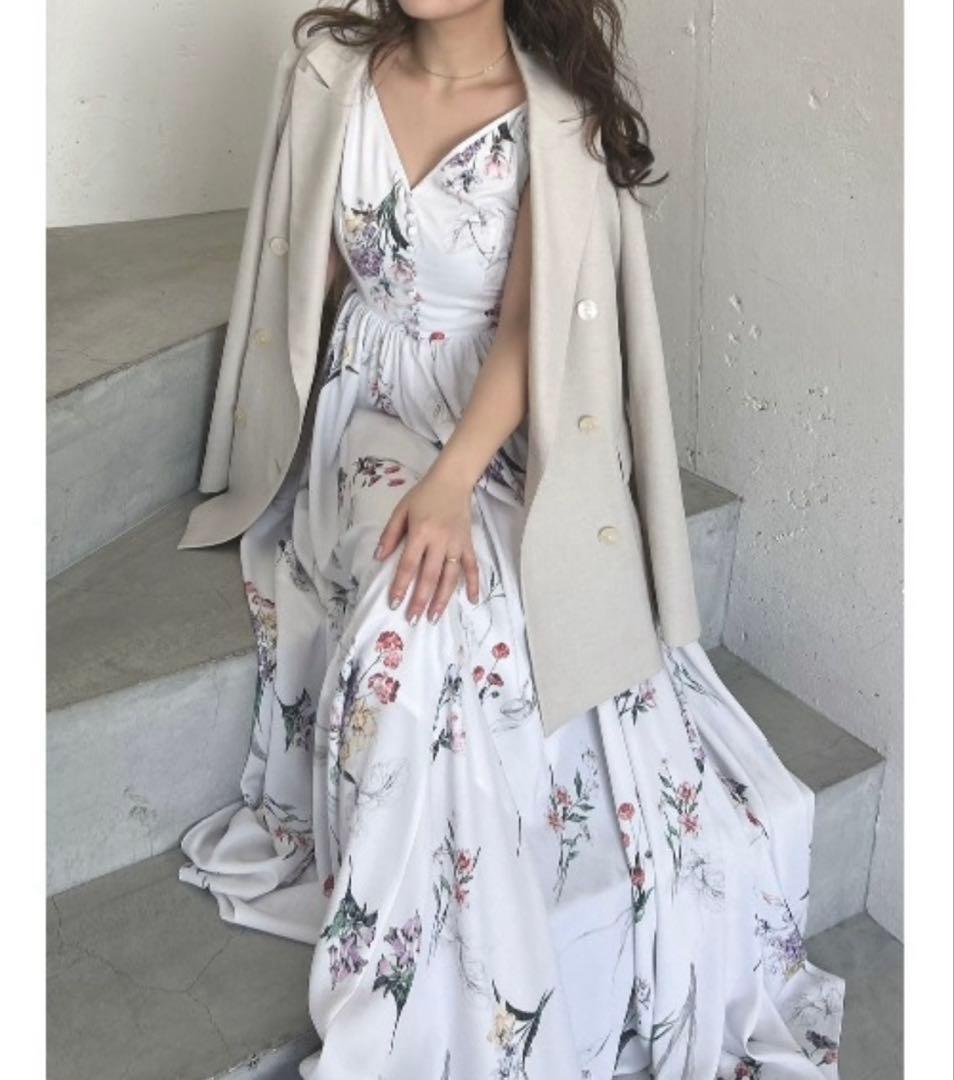 フレイアイディー FRAY I.D★ボタニカルプリントキャミソールワンピース 1