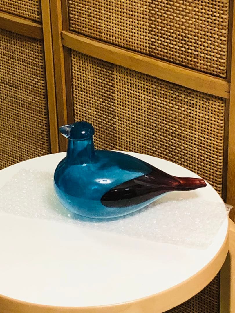 イッタラ　バード　ブルー　置物　オイバトイッカ