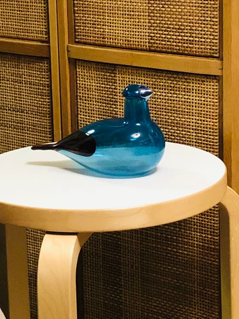 イッタラ　バード　ブルー　置物　オイバトイッカ