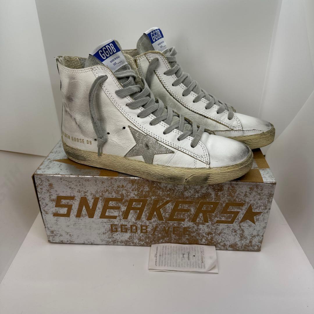 GOLDEN  FRANCY フランシー ホワイト 37サイズ