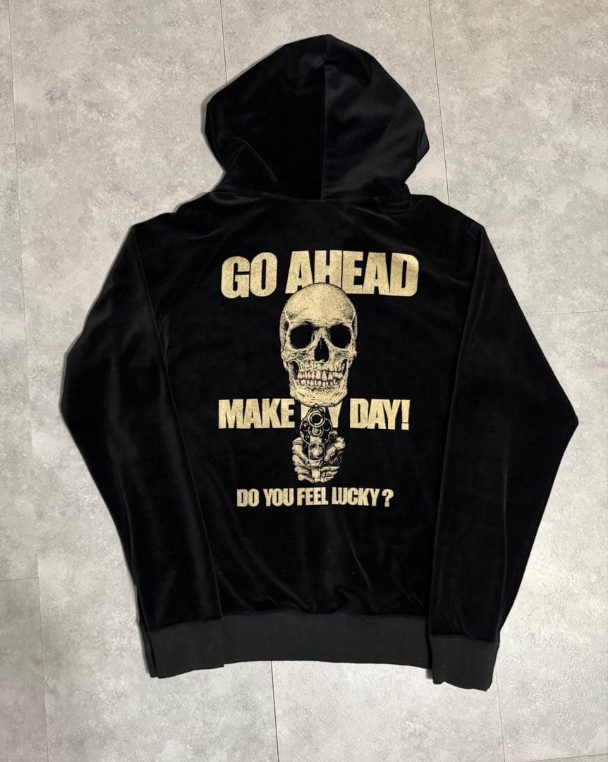 Hysteric Glamour / ベロアジップパーカー