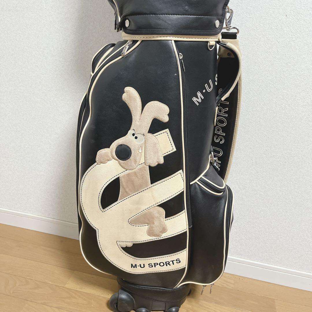 K126 M.USPORTS キャスター付き キャディバッグ