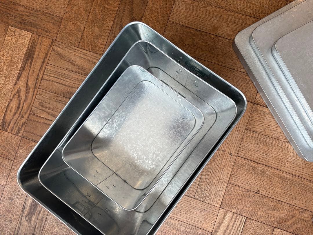 MATSUNOUYA トタン米びつ3個セット