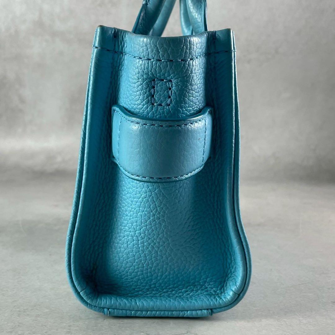 ✨稀少✨美品✨マークジェイコブス　ザ トートバッグ　ミニ　2way レザー　青
