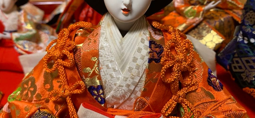 【希少品】本練頭　雛人形　15体　未使用保管品　説明書　小道具　雛飾り　手彫り