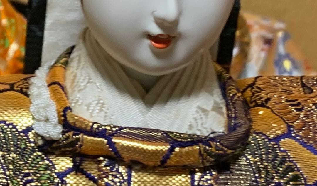 【希少品】本練頭　雛人形　15体　未使用保管品　説明書　小道具　雛飾り　手彫り