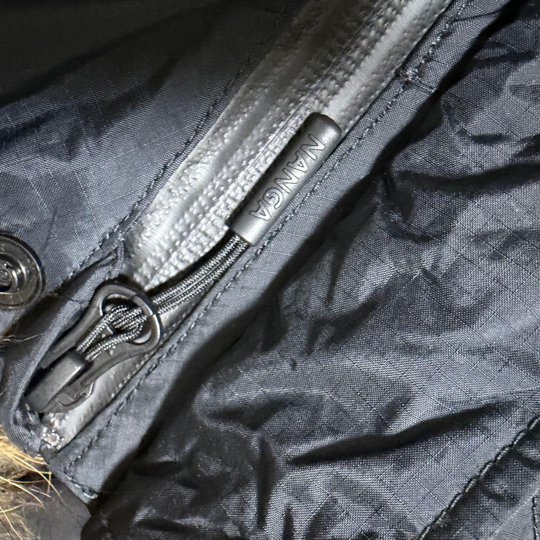 S*y様 【美品】NANGA ナンガ　オーロラ　ロングダウン　ラクーンファー　黒