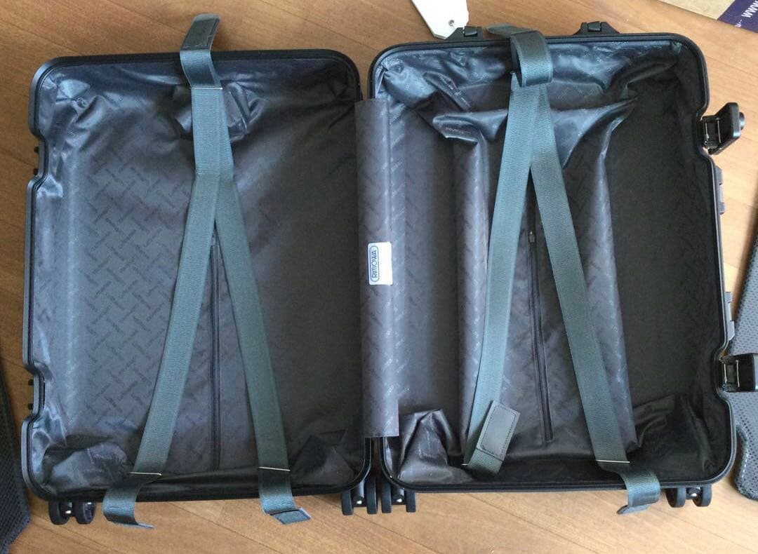RIMOWA　リモワ ステルス ルフトハンザ アルミ ブラック 32L 4輪