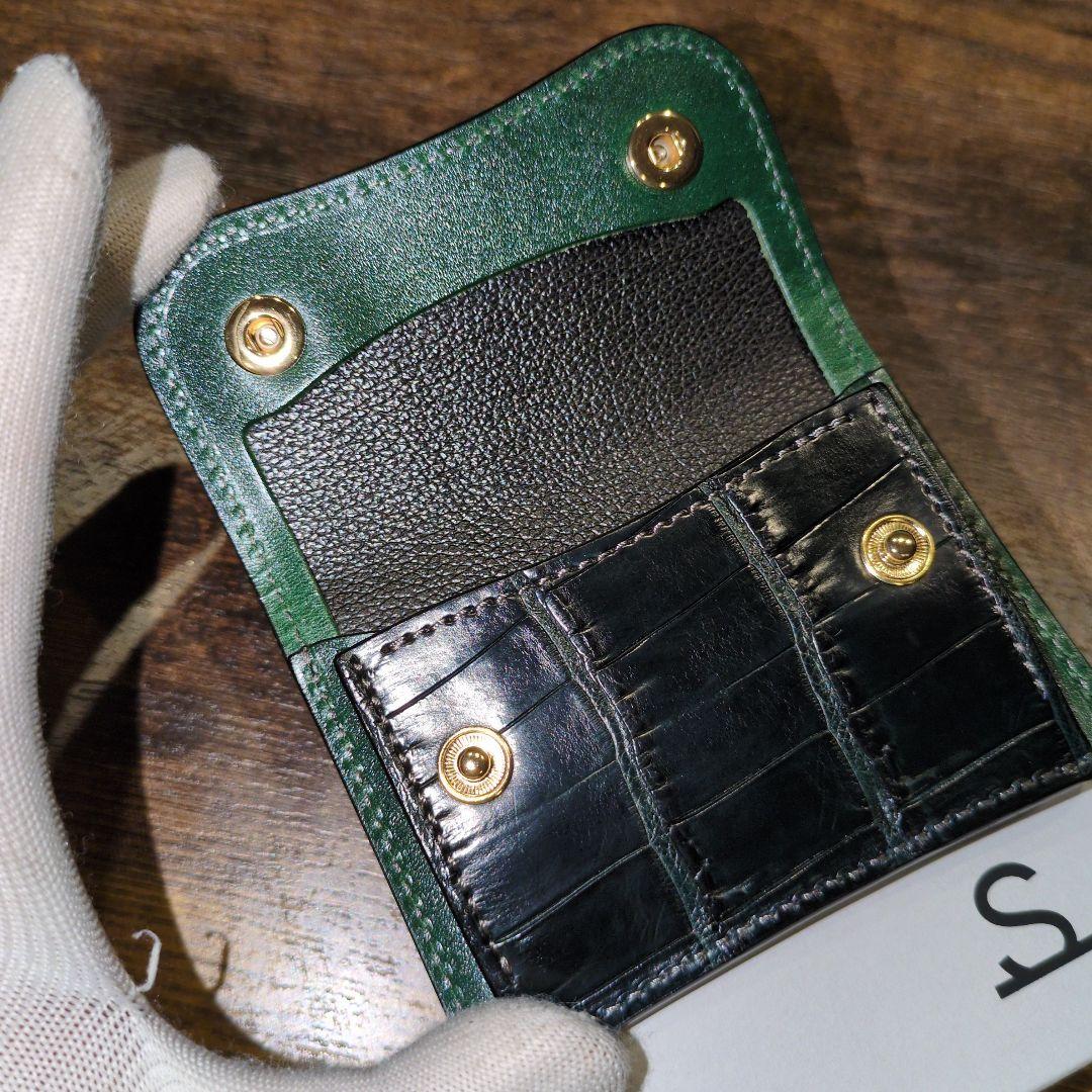 ワイルドスワンズ　タング　クロコダイル　グリーン