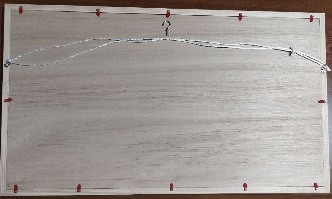 198 ❣️特価❣️ 麻の葉組子組子絵柄 2枚一組木製額縁