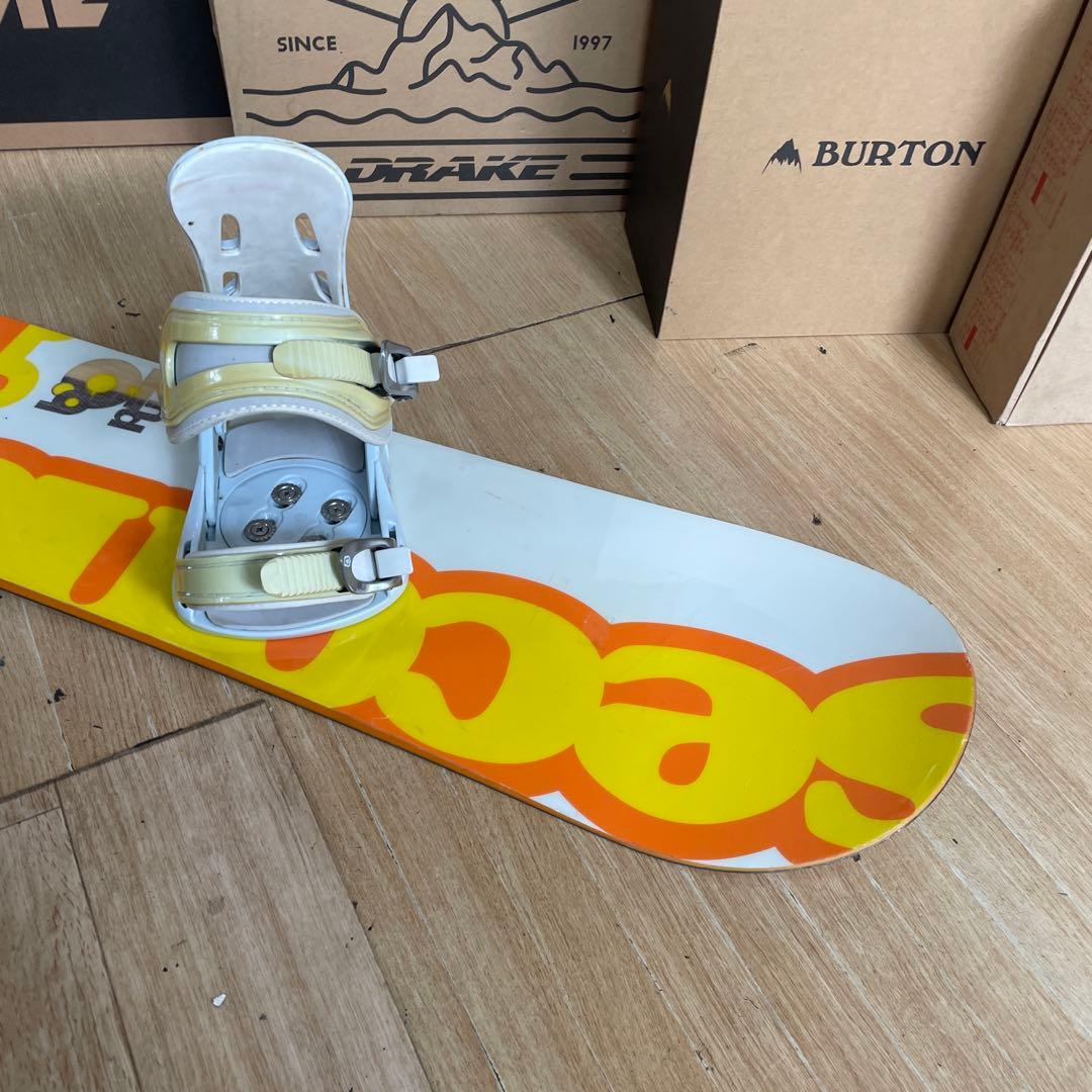 FANATIC×5150　ファナティック　バインディング付スノーボードセット