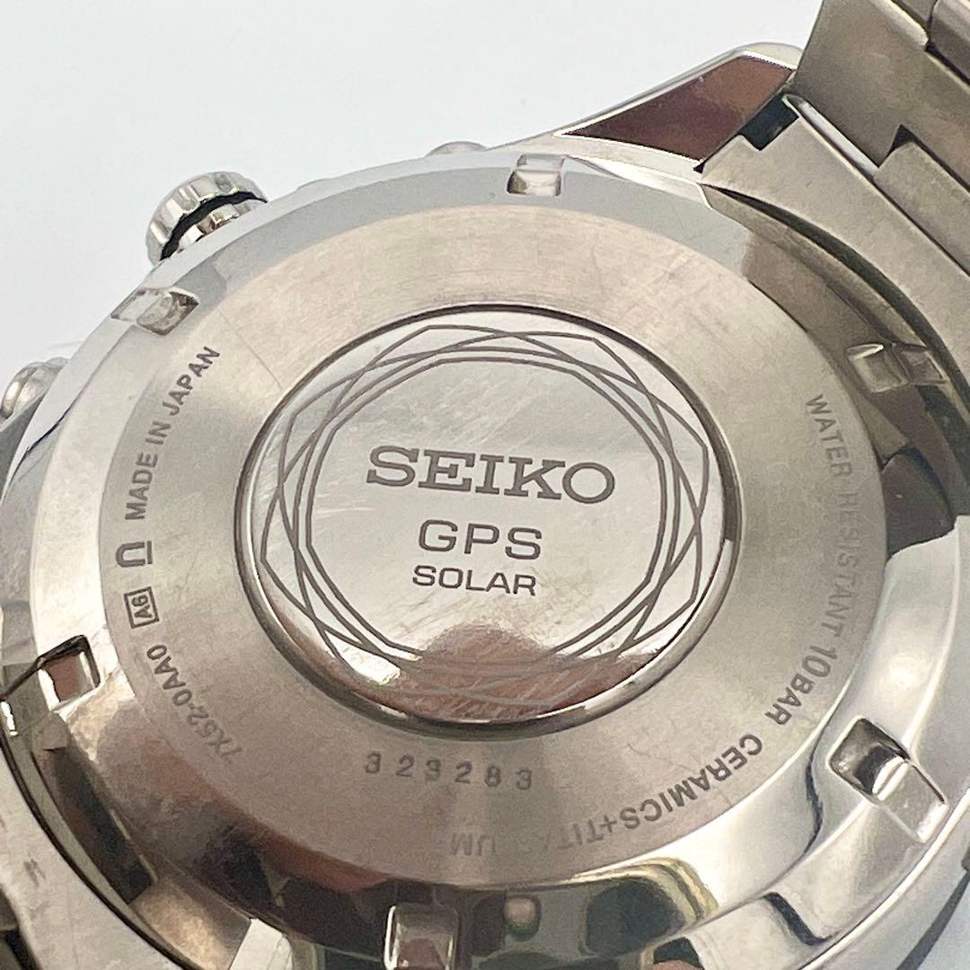 SEIKO ASTRON GPS Solar 黒　メンズ　時計