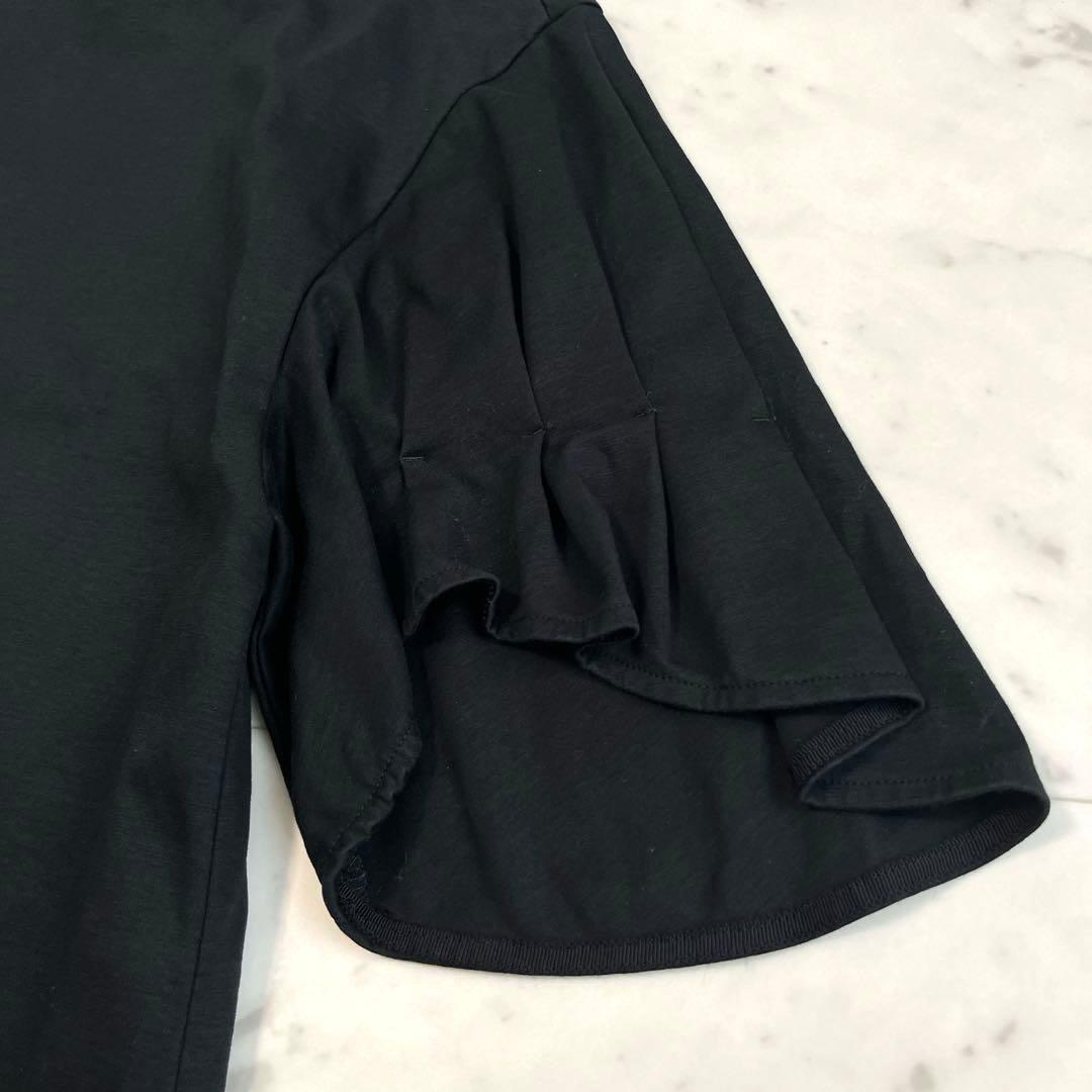 極美品✨ADORE タックスリーブブラウス ブラック 綿100% 日本製 洗える
