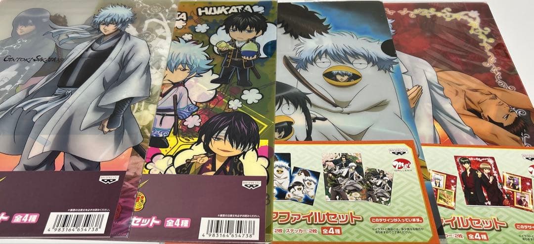 銀魂 クリアファイル 下敷き まとめ売り