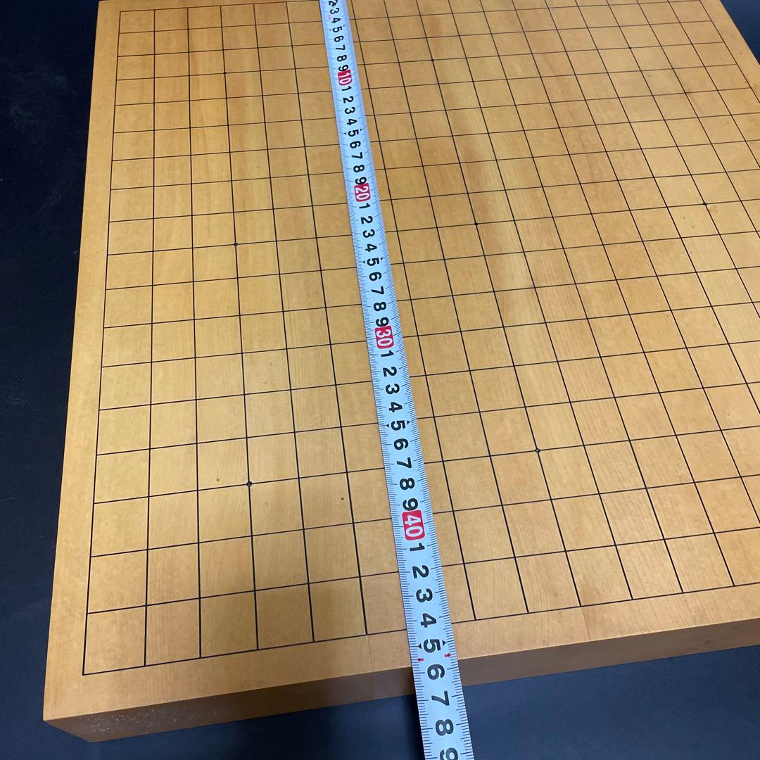 時代　碁盤　天然木　本榧〔ホンカヤ〕　碁盤　碁石　囲碁