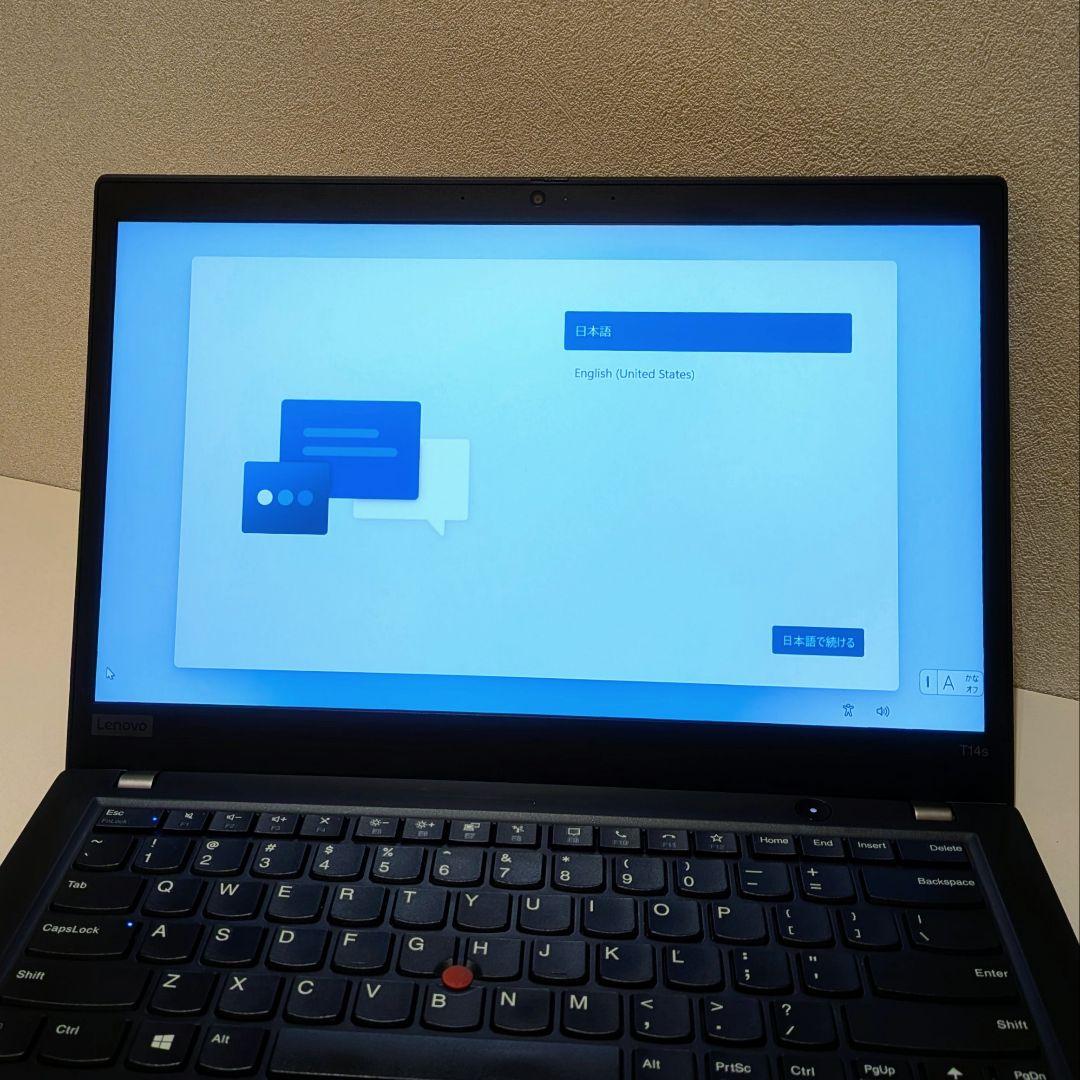 大容量・爆速 32GB/SSD512GB ThinkPad T14s i7
