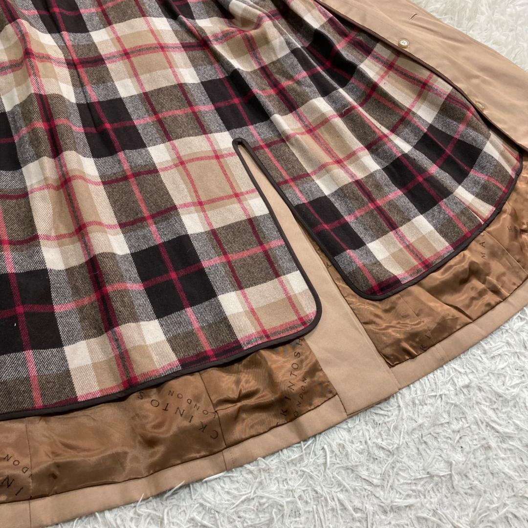 15172✨マッキントッシュロンドン トレンチコート ライナー付き ベージュ