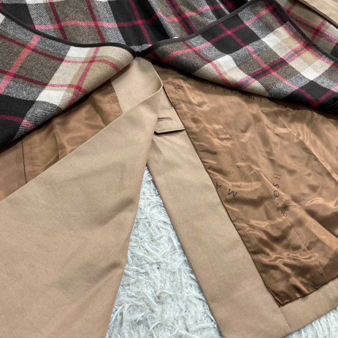 15172✨マッキントッシュロンドン トレンチコート ライナー付き ベージュ