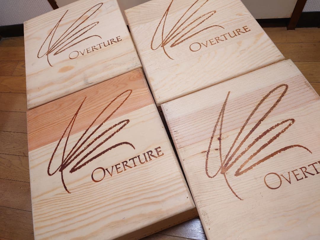 ♡OVERTURE木箱♡オヴァチュア♡ワイン木箱♡4箱セット♡