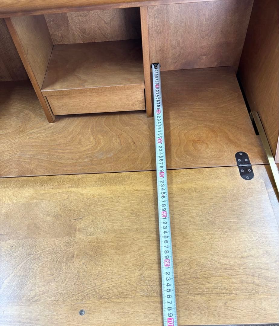 旭川家具 大雪木工 ライティングデスク ビューロー 書斎机