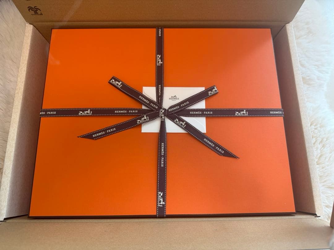 エルメス　HERMES イヤーズギフト　タオル　ブランケット　タオルケット