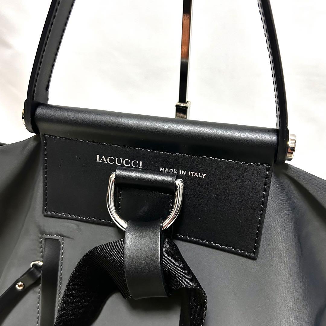 IACUCCI 3way ソルベット　ナイロンバッグ　ショルダーバッグ　グレー