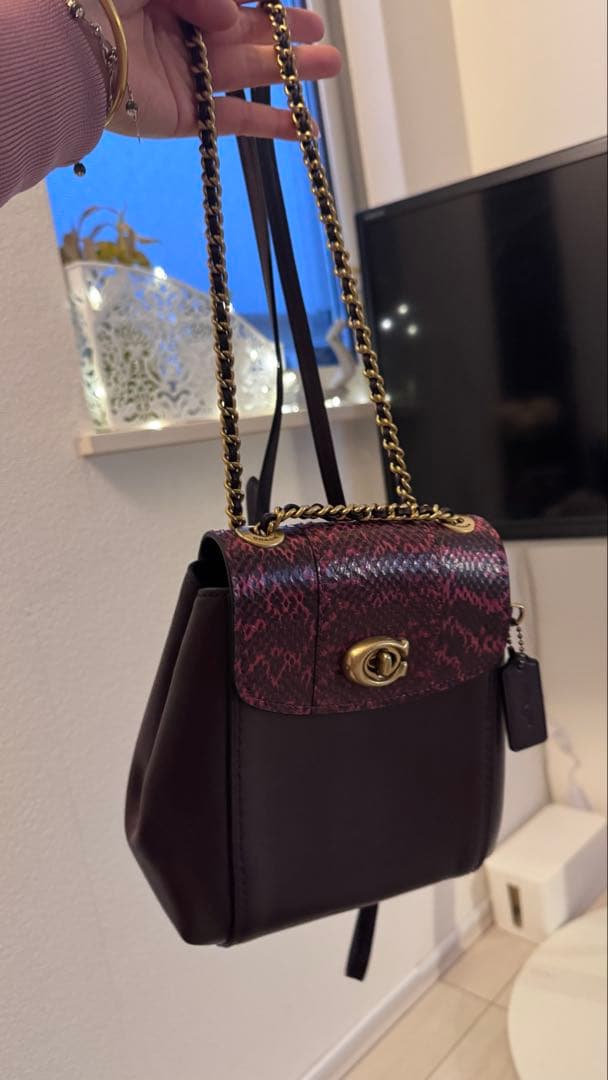 希少カラー COACHパーカーコンバーチブルバッグパック リュック3way超美品