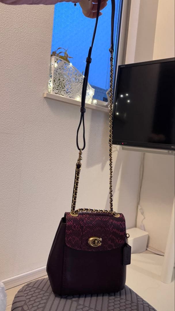 希少カラー COACHパーカーコンバーチブルバッグパック リュック3way超美品