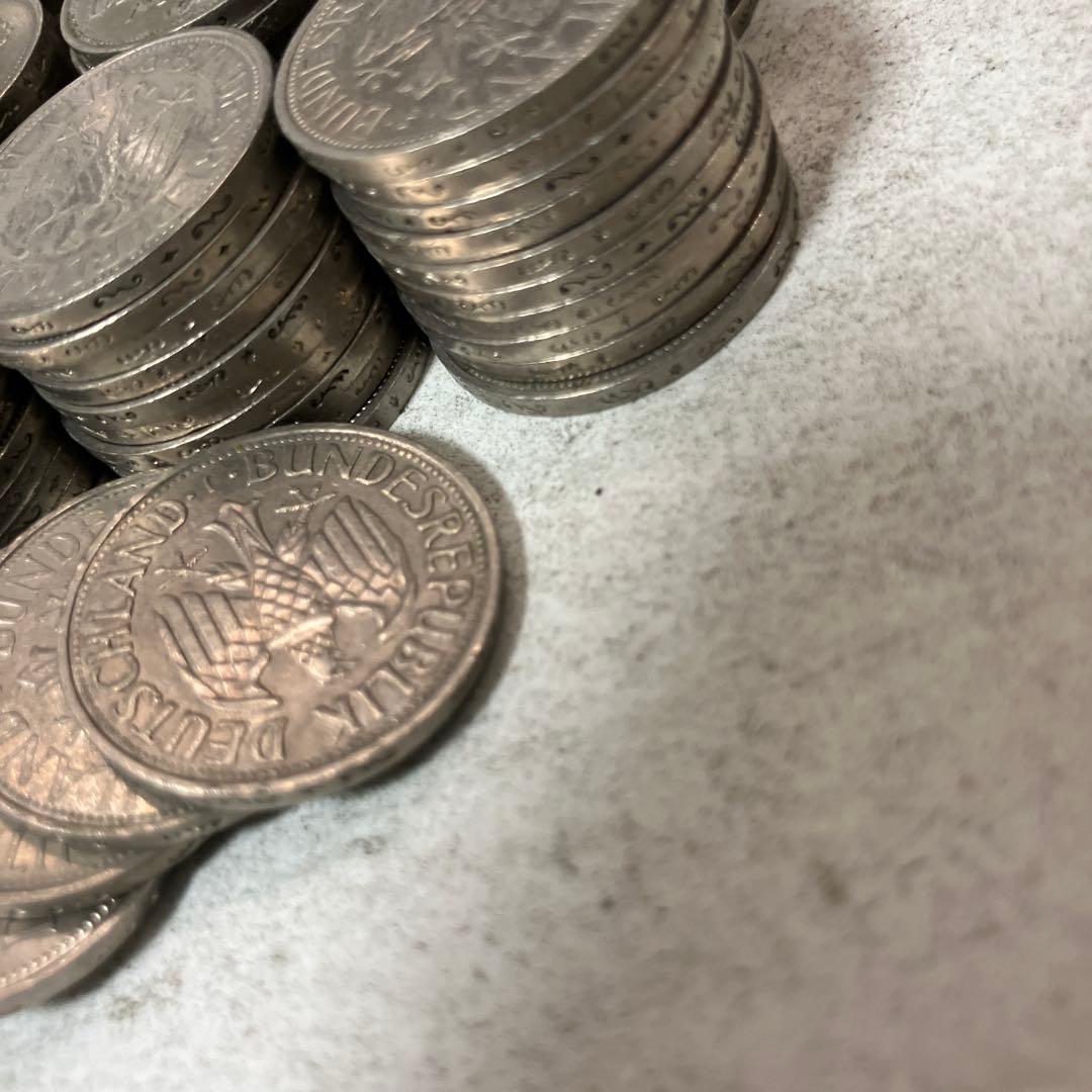 ドイツ　1マルク　まとめ売り　古銭　