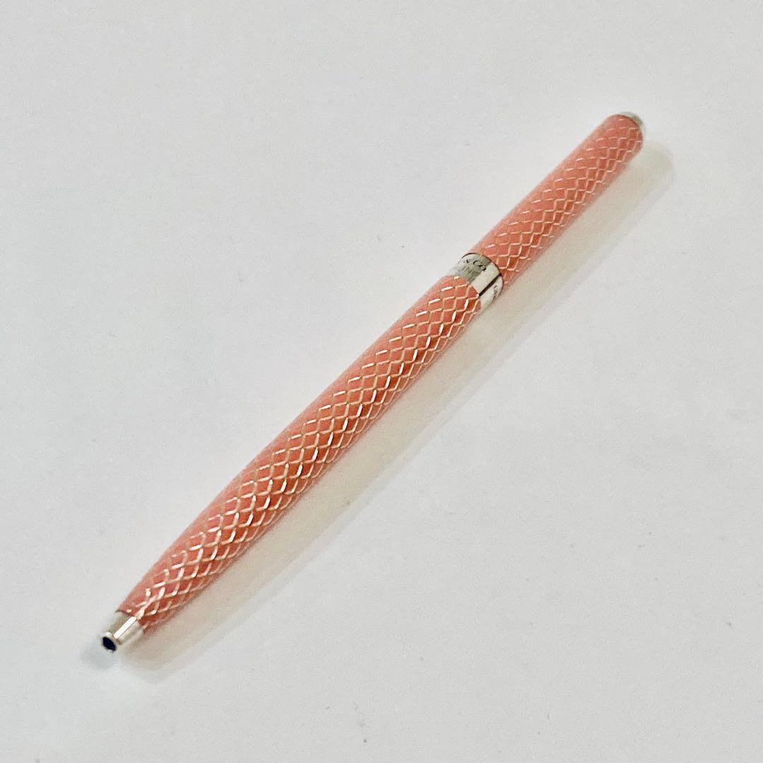ヘビ柄◆ティファニー 純銀ボールペン シルバー925 Tiffany ドイツ製