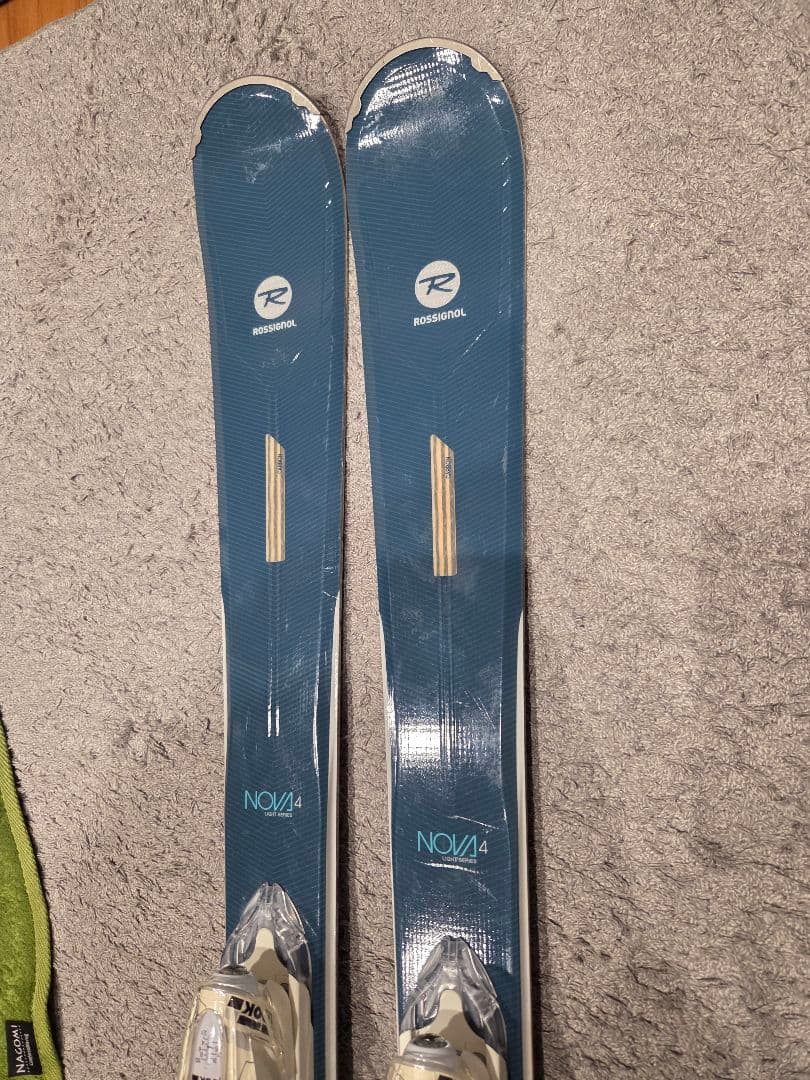 最終値下【中古】RossignolNOVA4/ビンディングLOOKサイズ146㌢