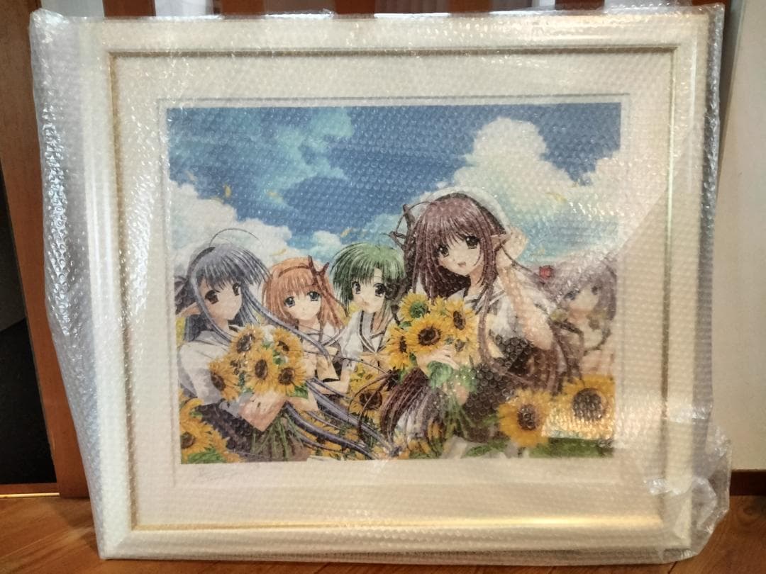 【美品】SHUFFLE ～向日葵～／西又葵／鈴平ひろ／版画／ミクスドメディア