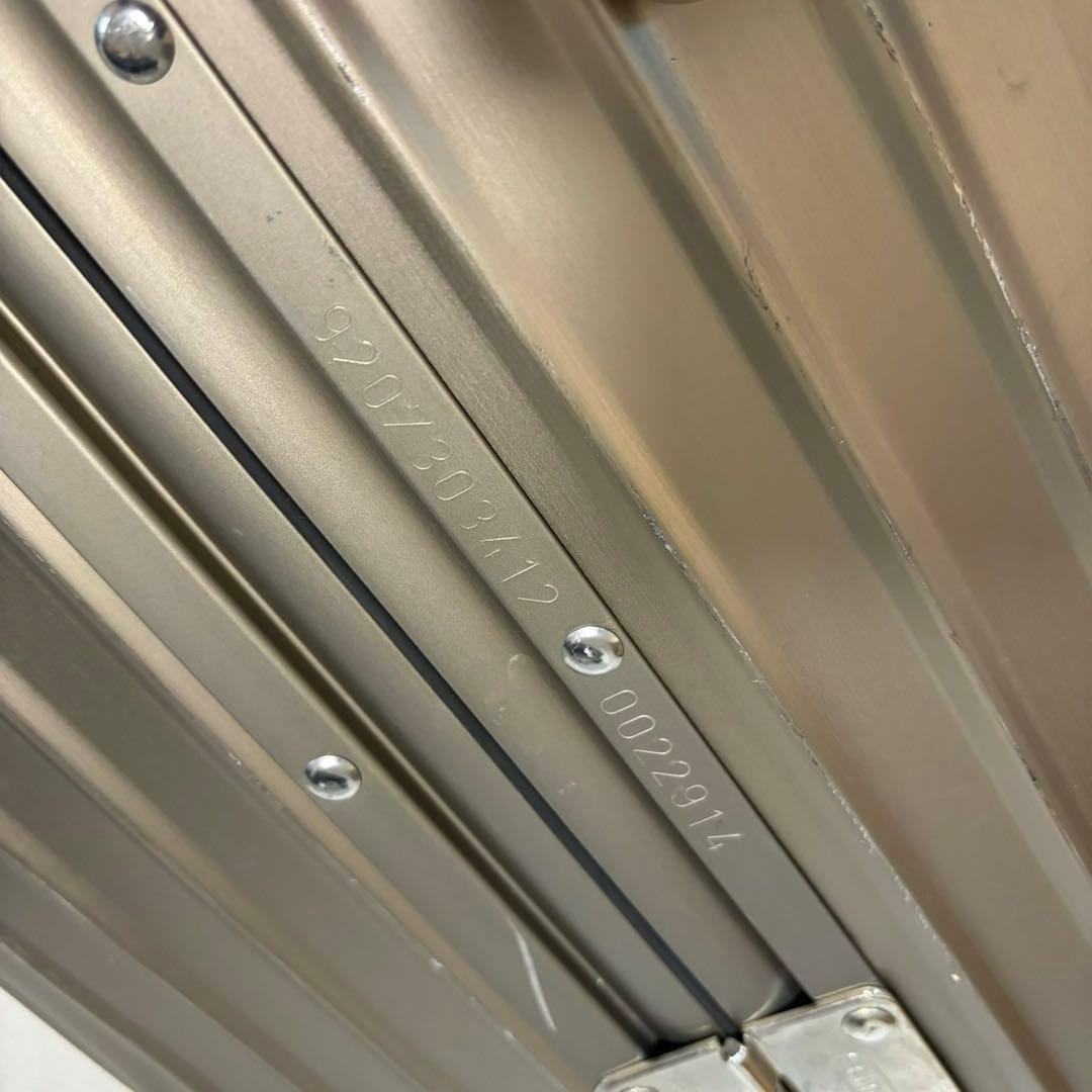 美品✨RIMOWA リモワ トパーズ 4輪　キャリーケース　ゴールド　84L