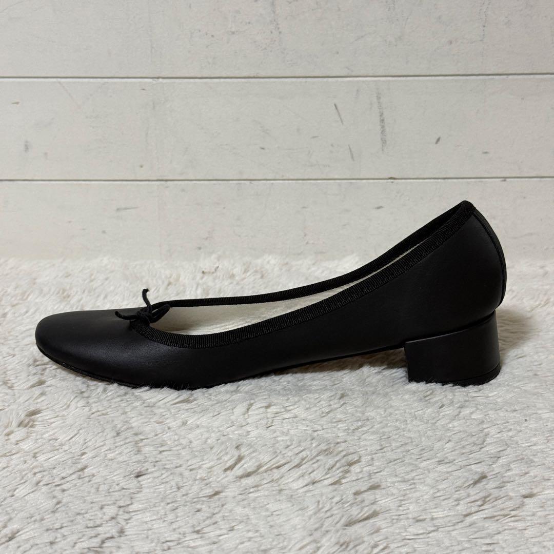 極美品✨レペット　カミーユ　バレリーナシューズ　パンプス　レザー　ブラック　39