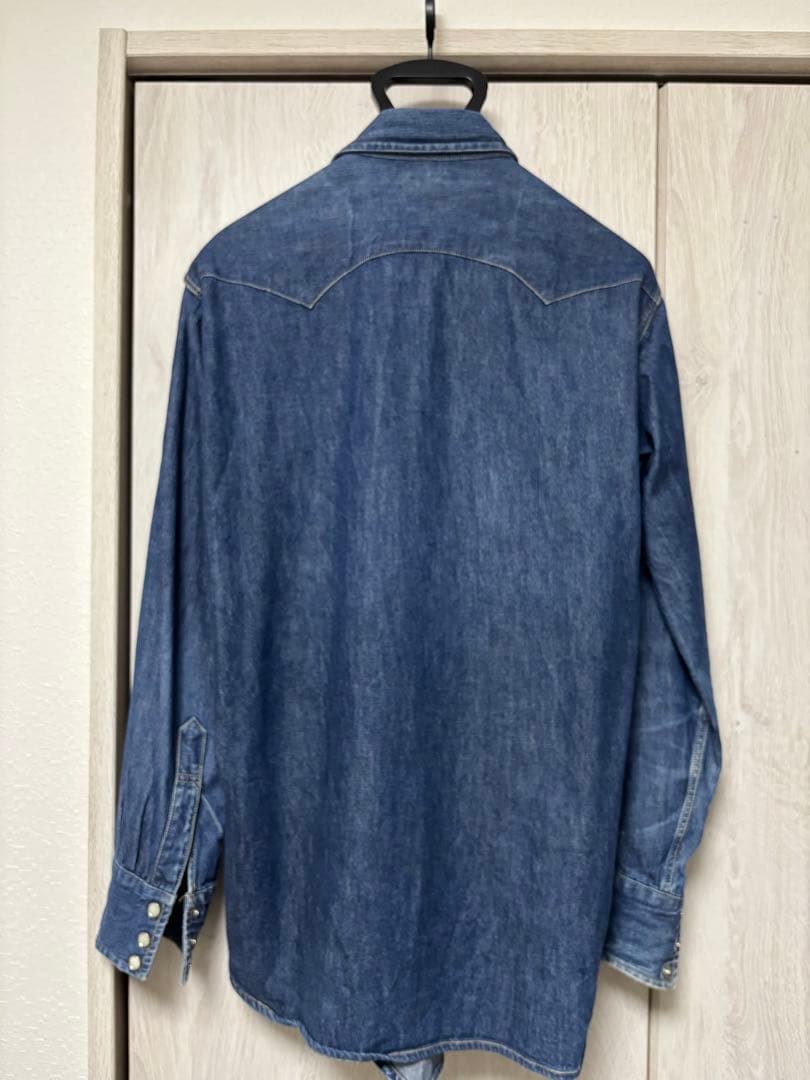ヴィンテージ リーバイス Levi'sショートホーン デニムシャツ M
