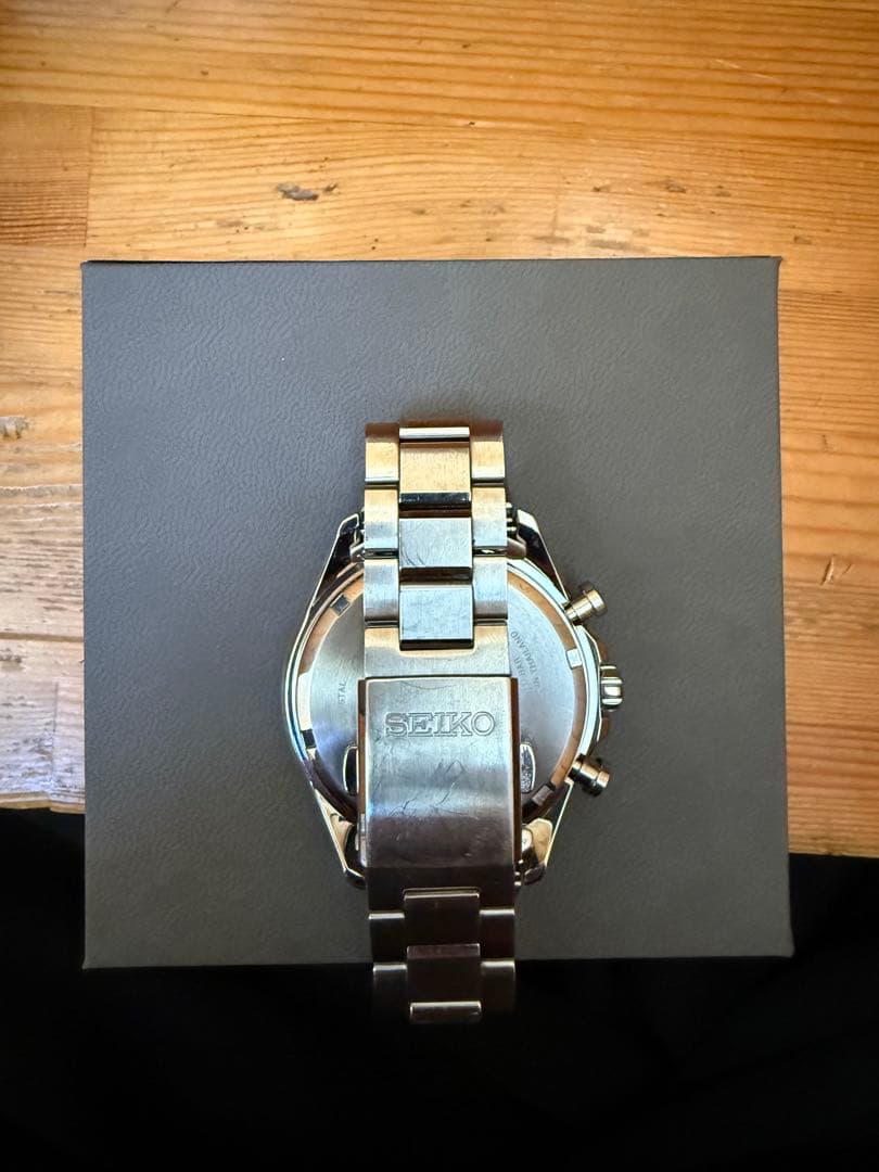 ひ*た様 SEIKO SBPY167 セイコー セレクションソーラー クロノグラ