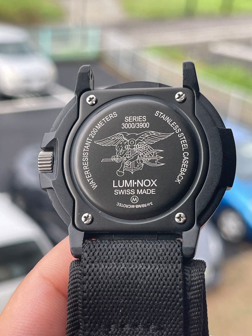 Luminox Swiss Quartz 200M ブラック腕時計