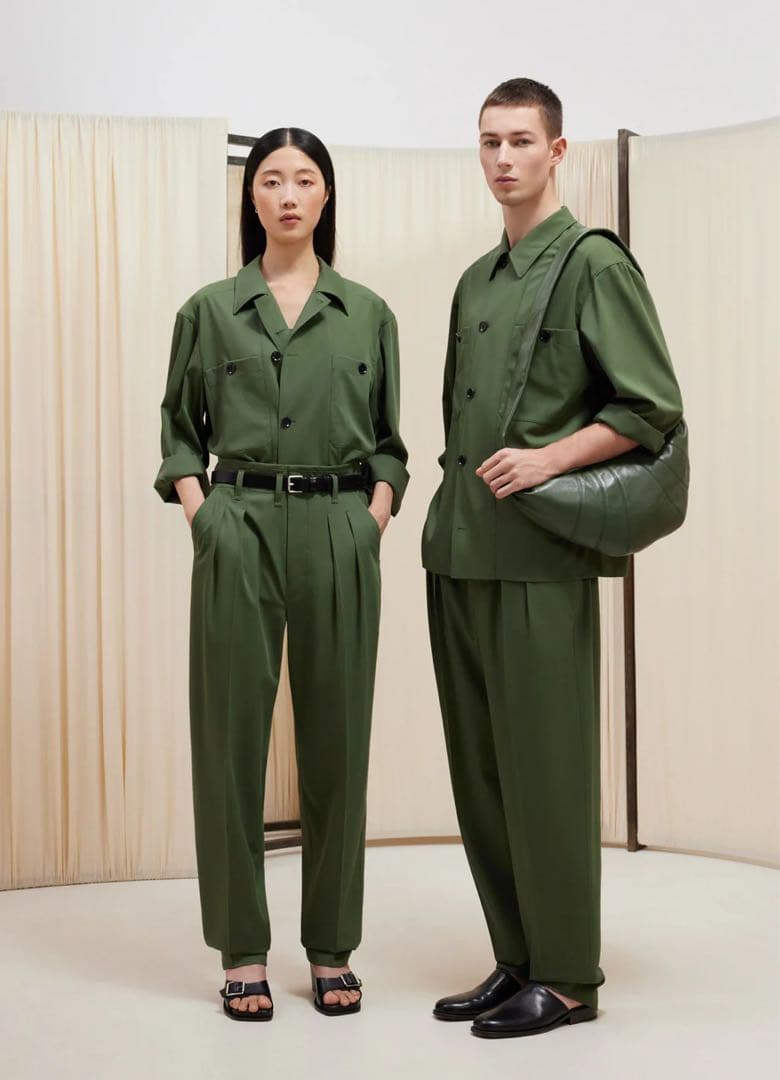 LEMAIRE ミリタリーシャツ L 美品 ルメール