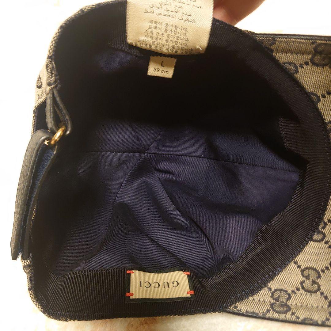Gucci GGパターン キャップ　Lサイズ