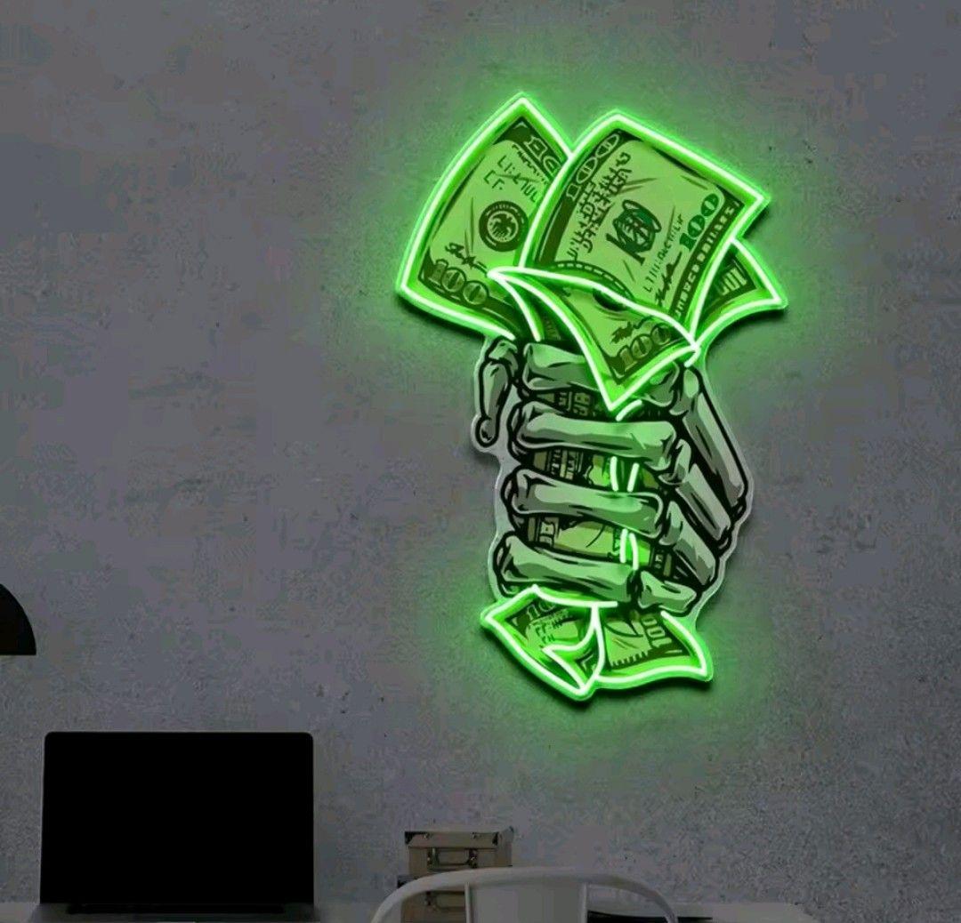 ドルサイン ネオン LEDサインボード