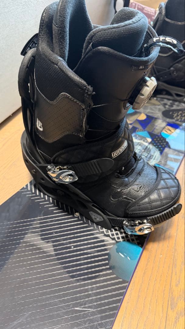 【BURTON】スノーボード3点セット ボード、バインディング、ブーツ