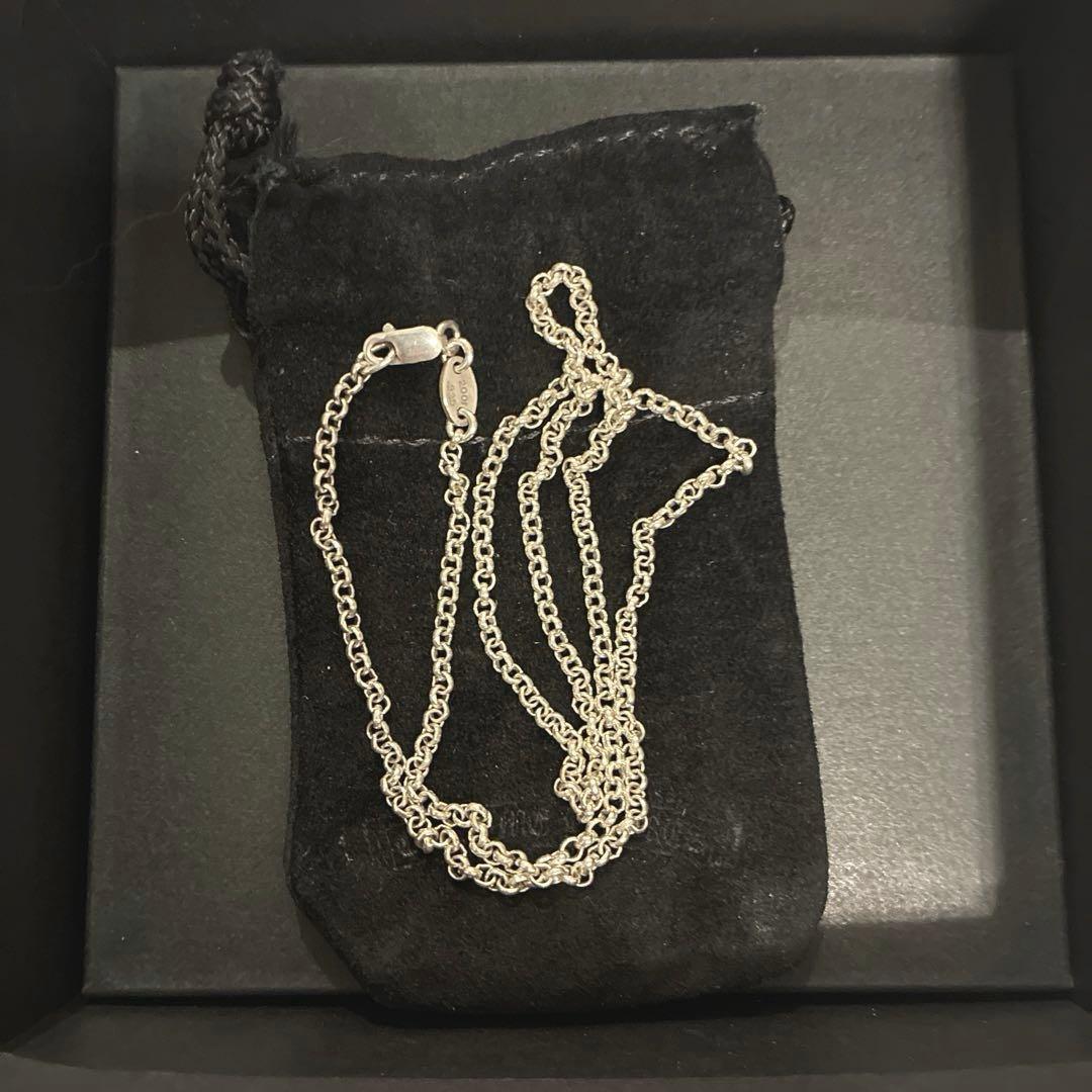 クロムハーツ　ロールチェーン　18インチ