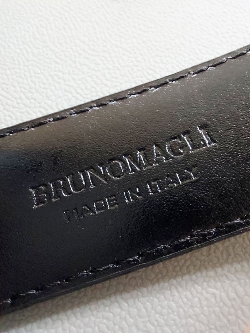 【たか】BRUNOMAGLI　ブルーノマリ　ベルト　本革　イタリア