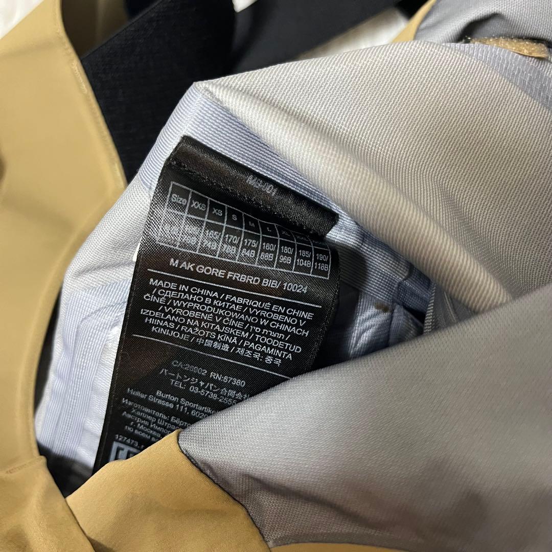 最高峰 BURTON AK バートン ビブパンツ フリーバード recco 人気