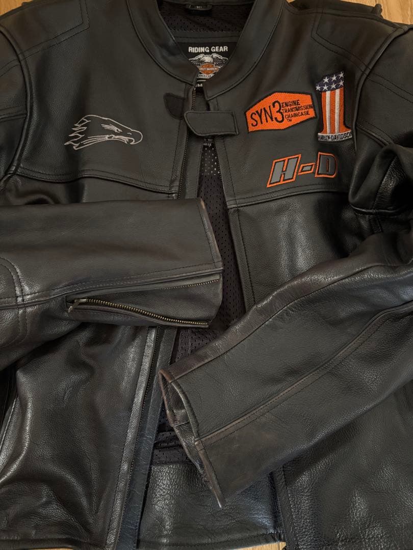 Harley-Davidson 純正レザーライダースジャケット