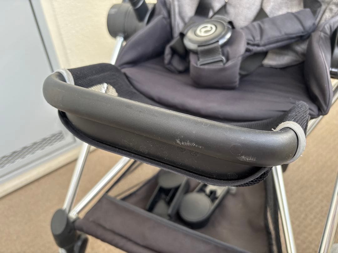 CYBEX サイベックス MIOS ミオス ベビーカー グレー 使用感あり