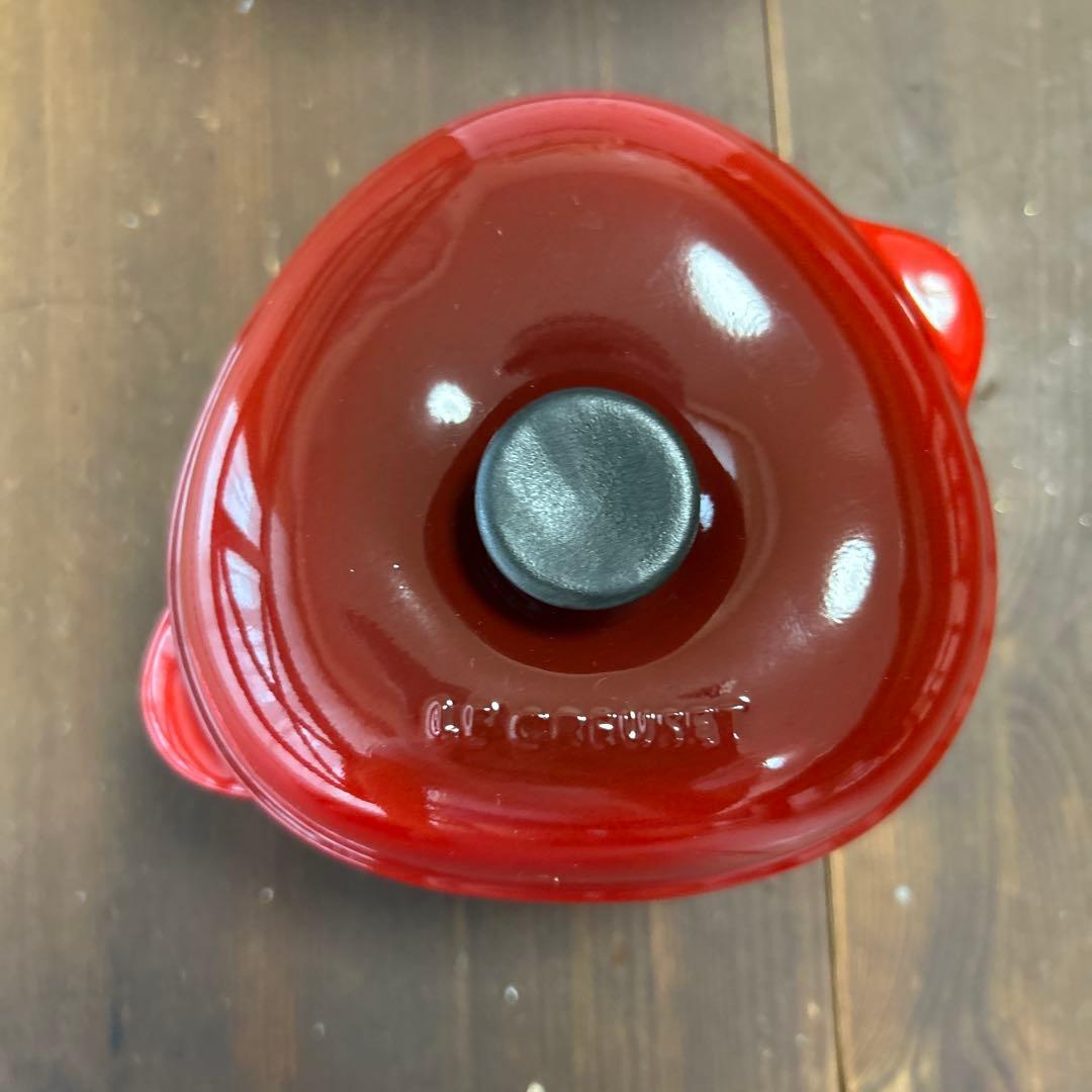 ル・クルーゼ　オーバル30㎝2枚　アップル　ココット　スプーンレスト　6点　廃盤